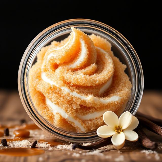 Caramel + Vanilla Sugar Scrub