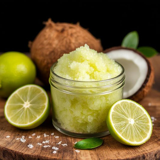 Coconut Lime Sugar Scrub