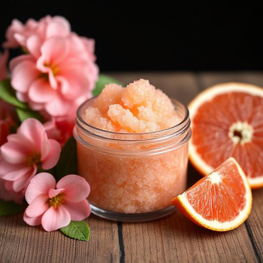 Geranium + Grapefruit Sugar Scrub