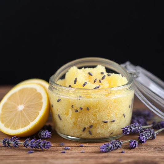 Lemon + Lavender Sugar Scrub